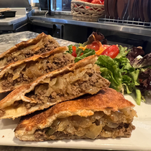 Load image into Gallery viewer, Moroccan Beef Pocket (Lunch Only)
