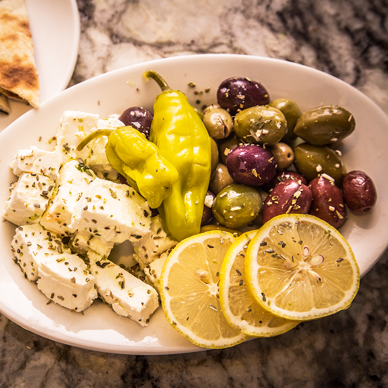 Feta and Olives